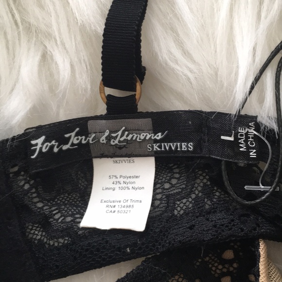 NWT For Love and Lemons Bra & Panty Set - Picture 6 of 8